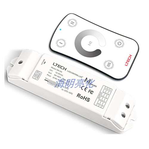 LTECH雷特LED灯条控制器433无线调光调色RGB/RGBW灯带12-24V驱动