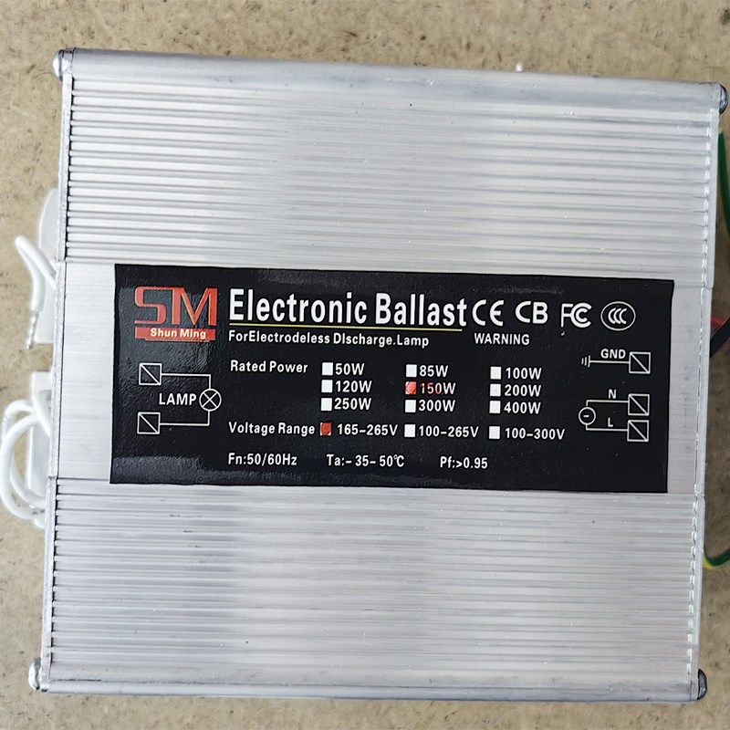 低频无极灯镇流器环形矩形灯管高频电源80W120W150W200W照明配件