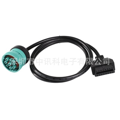 MOLEX 3.0 12PIN公至J1939 用于远程信息处理 车队管理或运输设备