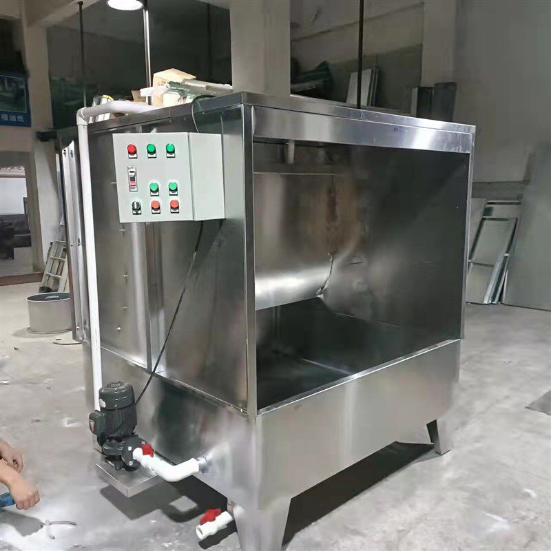 橡胶塑料玩具喷油柜不锈钢水帘柜环保除尘打磨柜大小型喷胶喷漆台