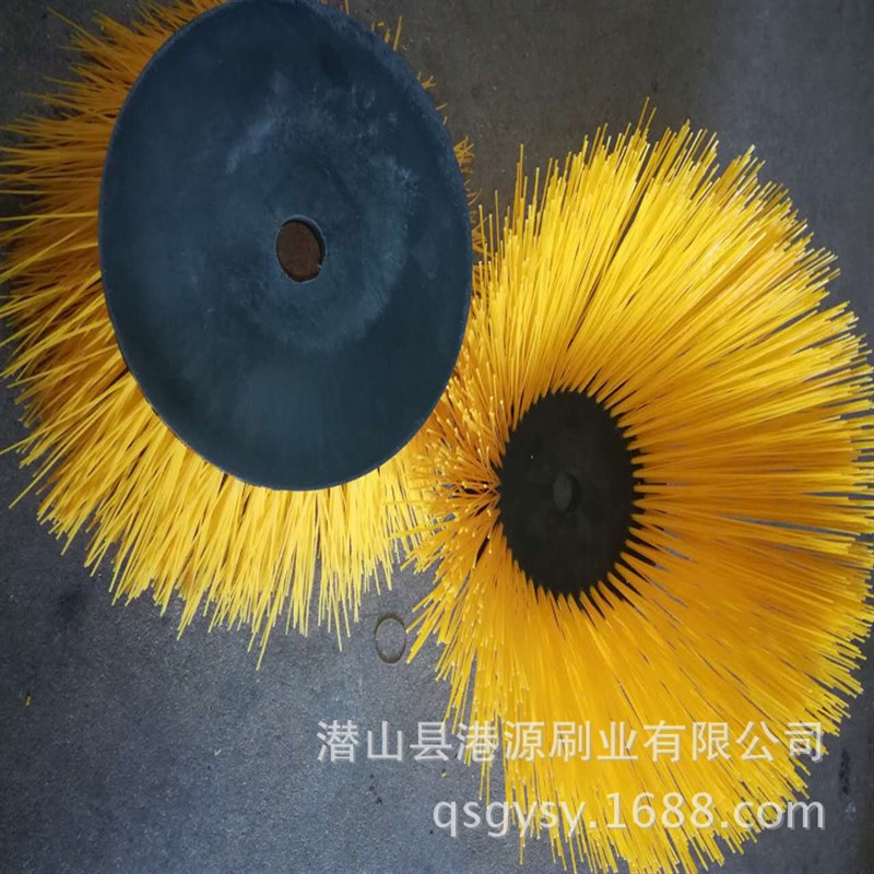 厂家销售扫地机圆盘刷底盘刷毛刷滚刷体滚筒机圆形刷子扫地刷
