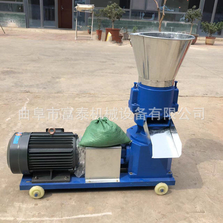 160型水产养殖饲料颗粒机鱼虾蟹饲料制粒机鱼骨粉豆粉颗粒机