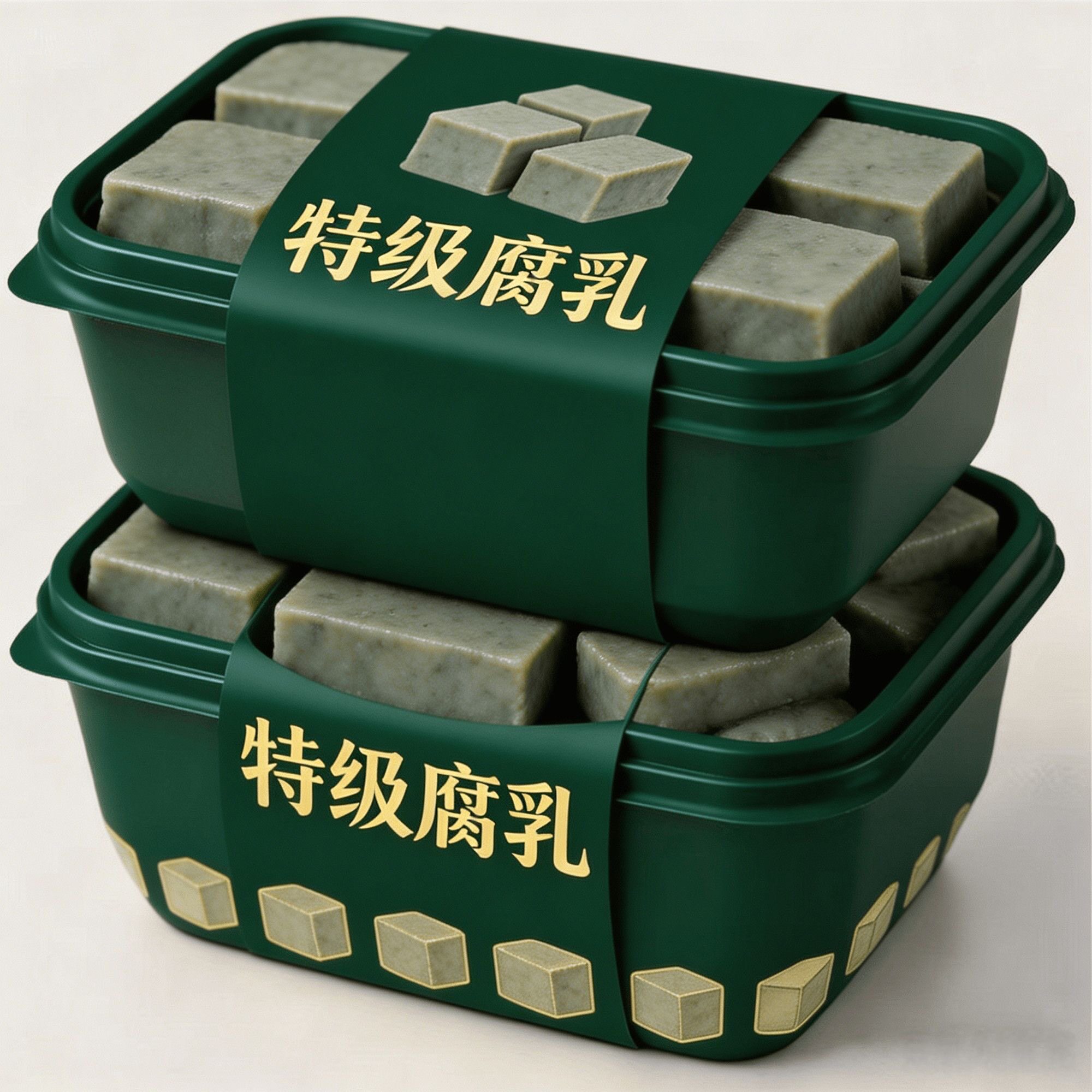正宗老式纯手工臭豆腐大块软胎下饭酱拌饭酱下饭菜咸菜儿时的味道