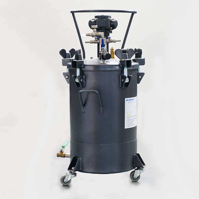 明丽ML-20ALR下排式自动搅拌压力桶油漆胶水涂料脱模剂喷涂压力桶