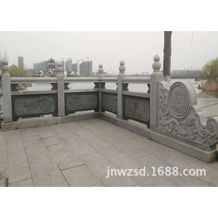 广西哪里卖石拱桥栏板 青海石雕小桥栏杆多少钱一米 景观石桥
