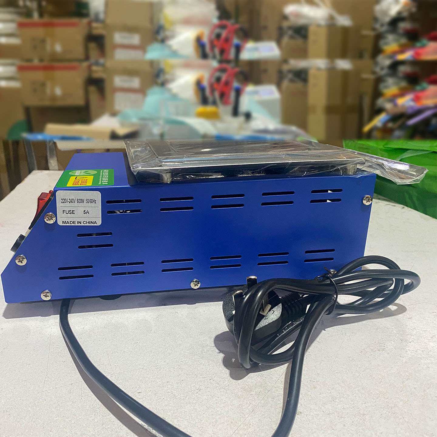德至高TGK-FX305 306308焊锡炉可调温方形电工恒温无铅钛台式熔炉