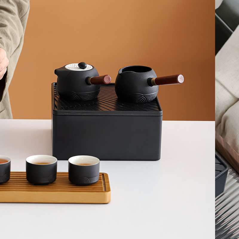黑陶旅行茶具功夫套装家用简约收割草机/草坪机