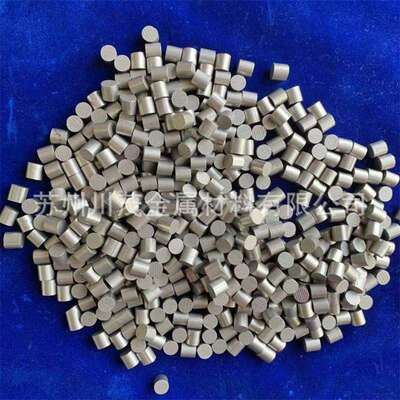 钴铬钼颗粒 CoCrMo 8*8圆柱颗粒 线切割面 耐腐蚀耐磨损钴铬钼