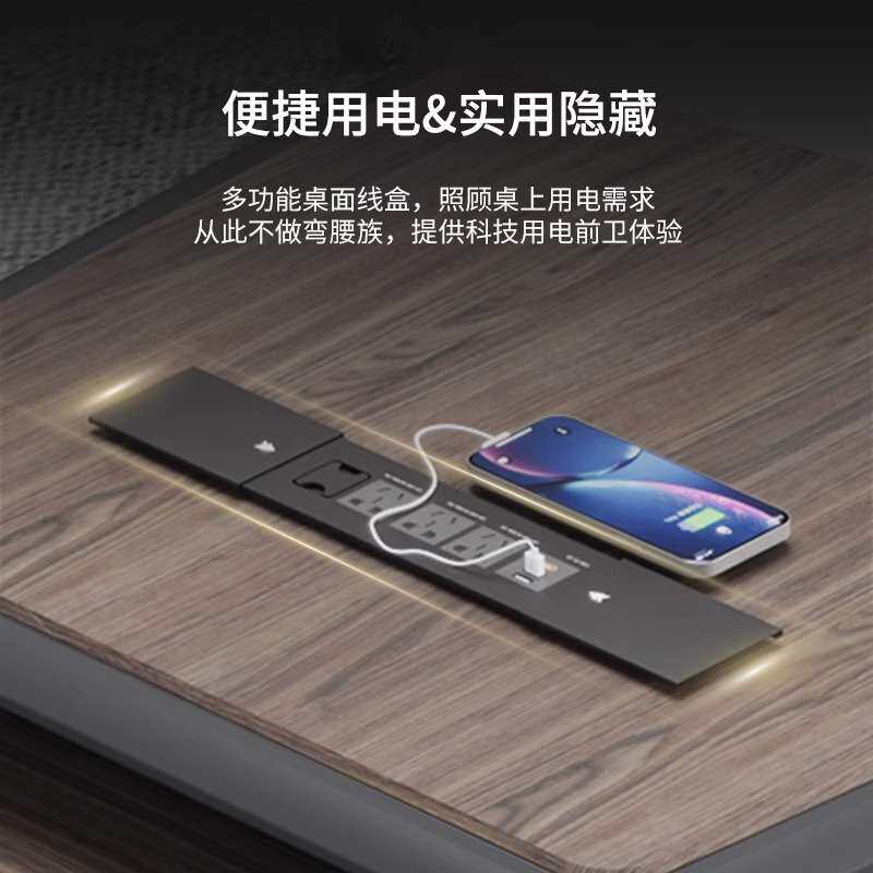 轻奢老板办公桌大班台经理高档烤漆单人经理桌简约现代电脑桌家具