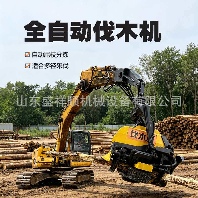 工业级抱夹锯 高转速木材切割机稳固夹持设计户外伐木作业利器