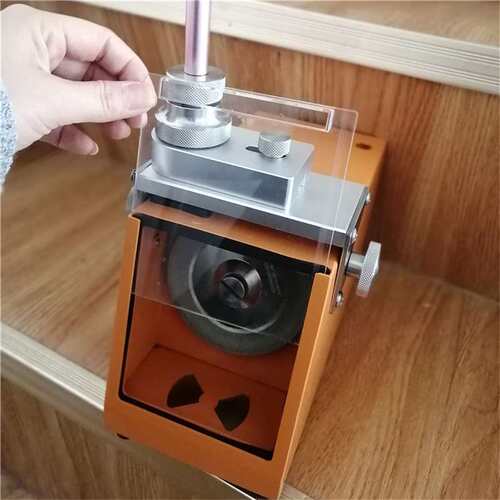 钨棒打磨机 0°-60°多角度调整微型台式钨针研磨机 钨极磨尖机