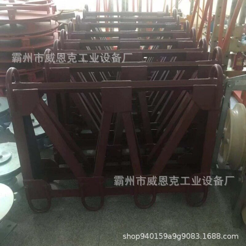 架线施工二线四线六线锚线架临时地锚架放线锚固架工具