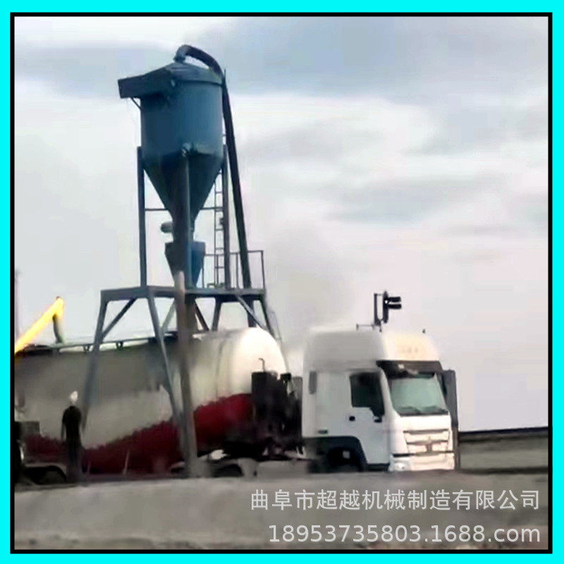 粉煤灰装车抽灰机电厂粉料装车气力输送机钢板库清理干灰机器