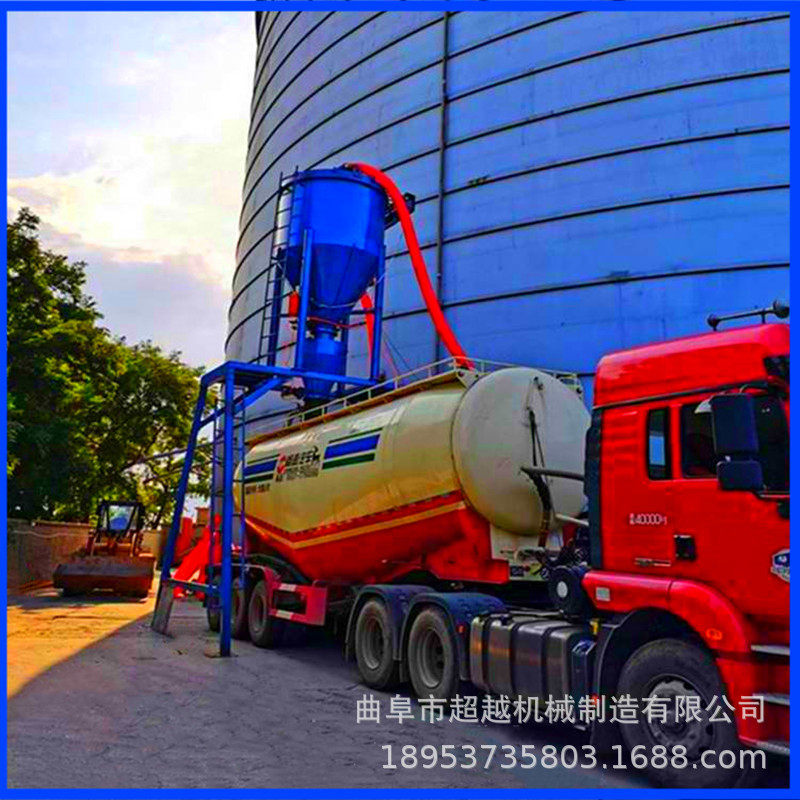 倒库气力输送机长距离石灰粉装罐吸灰机吨包化工粉料气力抽粉机