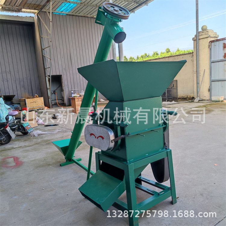 核桃杏仁破碎机厚薄可调黄豆挤扁机芝麻菜籽挤扁机
