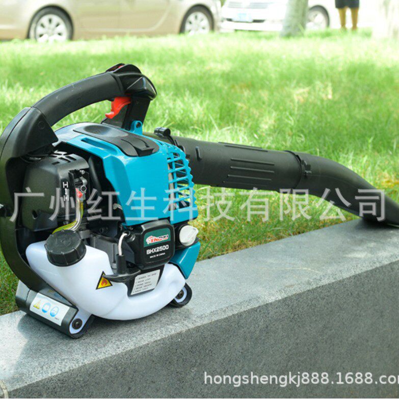 兴虎BHX2500四冲程汽油吹风机风力灭火机吹雪吹落叶马路手提式