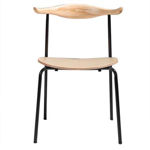 ch88 chair 实木牛角椅设计师丹麦loft网红工业风简约家用餐椅子