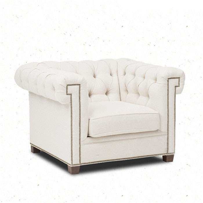 美式乡村麻布沙发北欧拉扣三人沙发简欧新古典沙发组合现代小户型