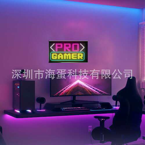 LED随贴屏橱窗广告屏全彩滚动LED显示屏LEDMatrixPanel室内高亮