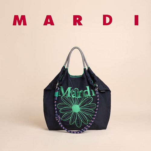 【MARDI官方】时尚新款女款手提单肩包通勤小雏菊大容量包包
