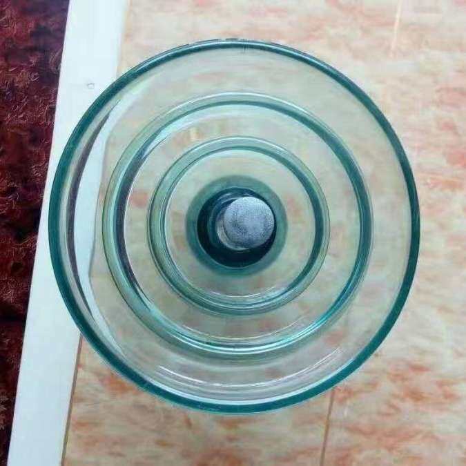 盘形悬式玻璃绝缘子UB70电力悬式钢化玻璃绝缘子