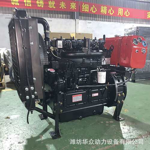 外贸k4100d柴油机 出口4缸水冷柴油发动机 发电机组养殖风机专用