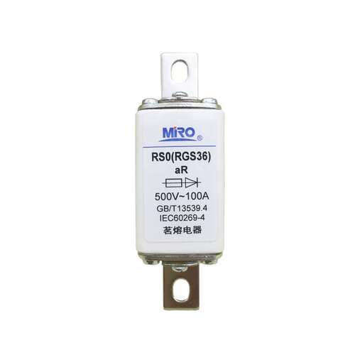 茗熔RS0 RGS36快速熔断器50A60A63A80A100A125A150A200A熔芯500V