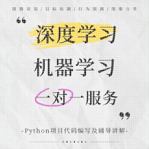 代码python编程深度学习机器学习人工智能代码编写跑通讲解调试