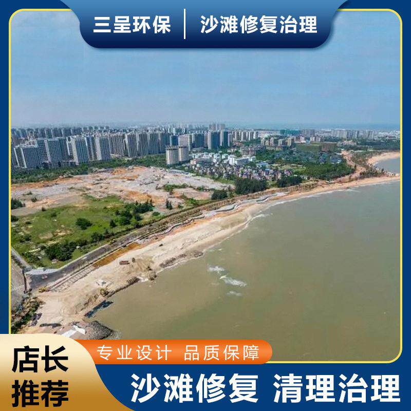 拦沙堤构筑沙滩海滩整治工程设计施修复项目及养护沙滩清理