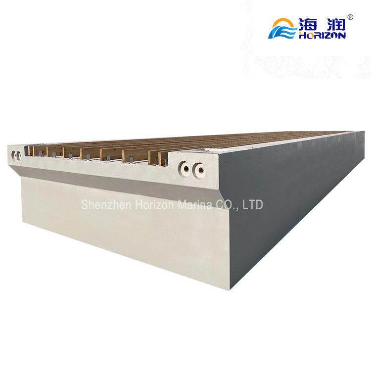 海润专业混凝土结构游艇码头浮桥帆船摩托艇浮力水上房屋平台