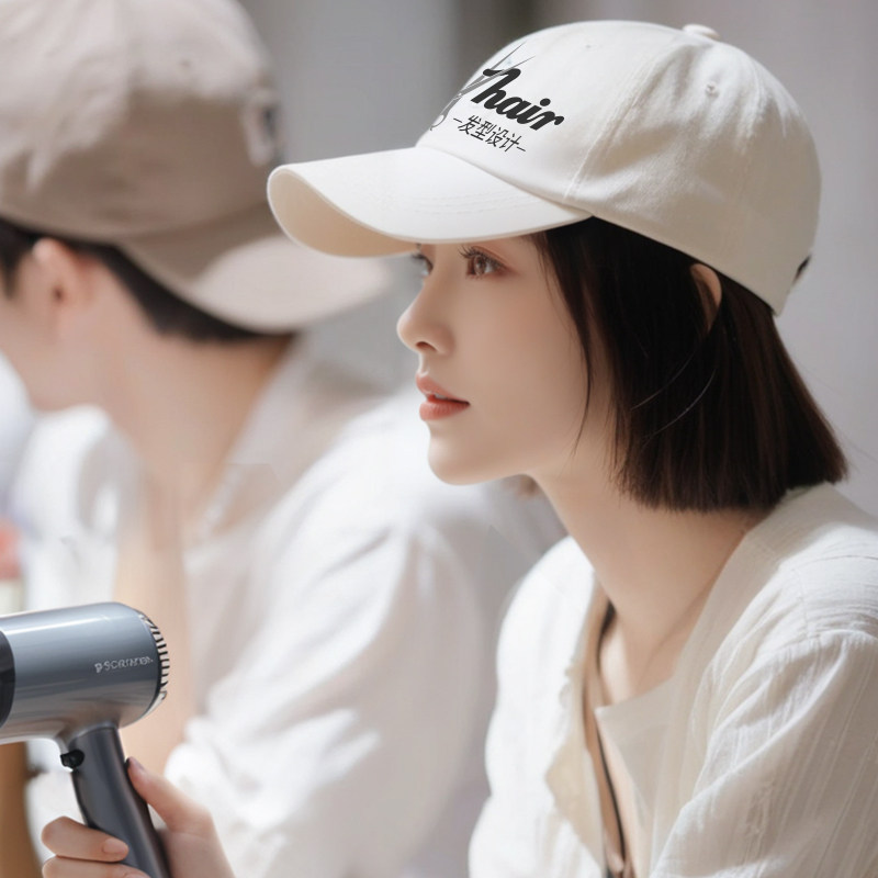 帽子定制logo印字刺绣夏季工作棒球帽团队时尚显脸小广告鸭舌帽女