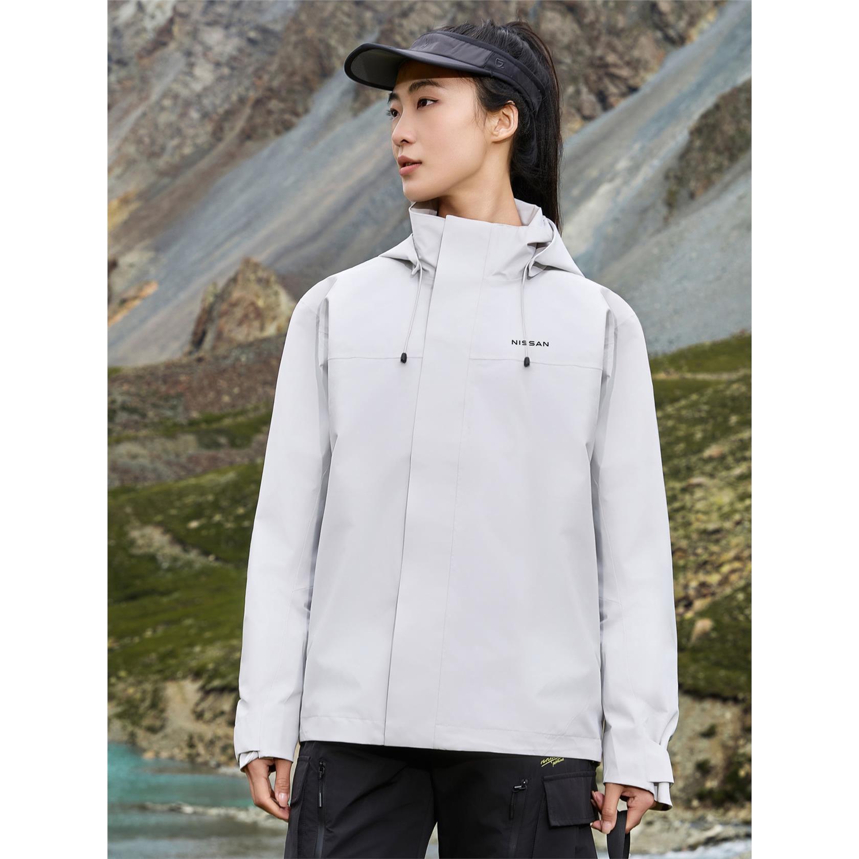 适用于新能源东风日产工作服冲锋衣4S店销售工装外套定制logo刺绣