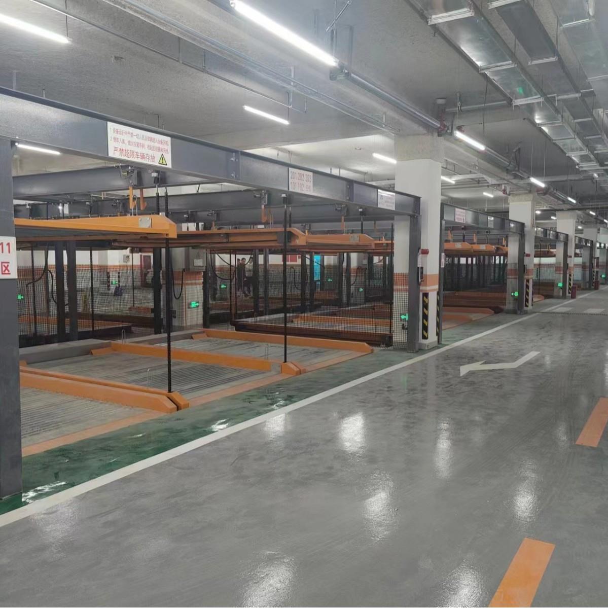 供应升降横移式立体车库地下停车场立体车位简易停车设备可租赁