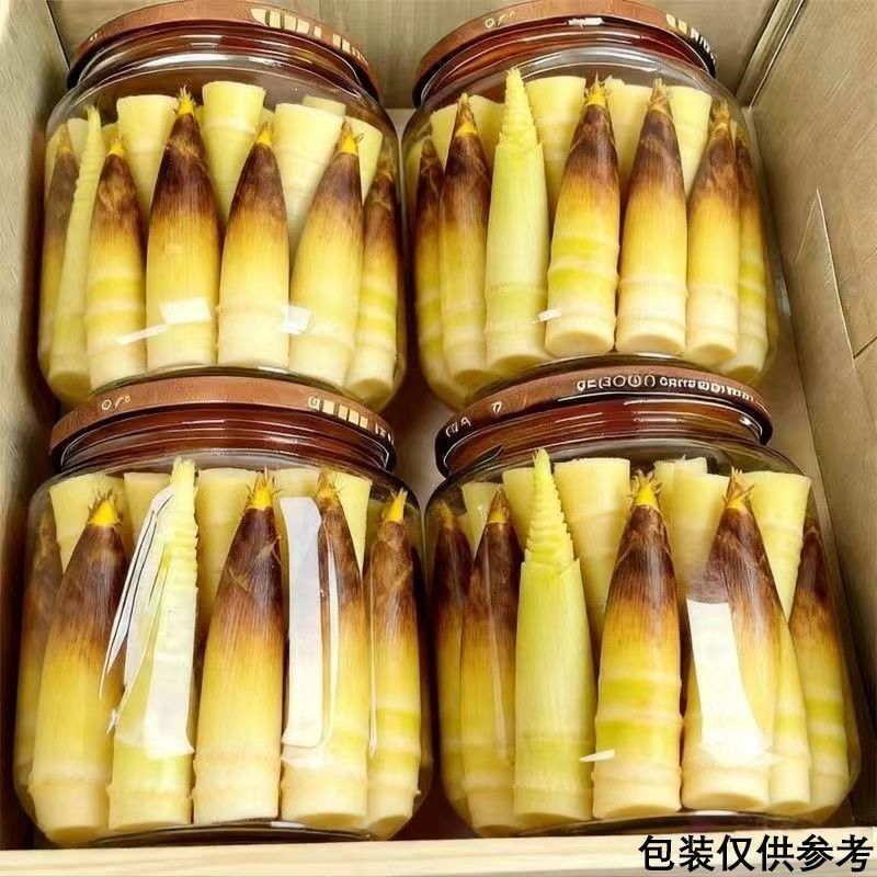 正宗手剥笋开袋即食手拨笋尖新笋香辣泡椒老汤味零食一整箱10g