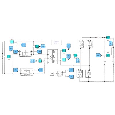 MATLAB/Simulink，Push-Pull（推挽电路）电路仿真模型