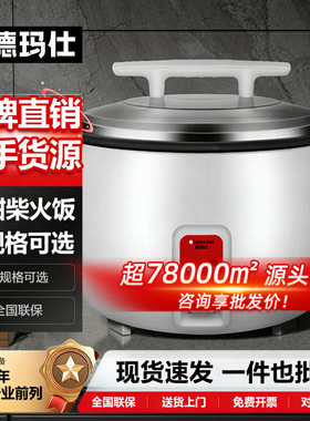 德玛仕电饭锅商用煮饭茶叶蛋设备铝锅炊事速食机多功能蒸煮熟食