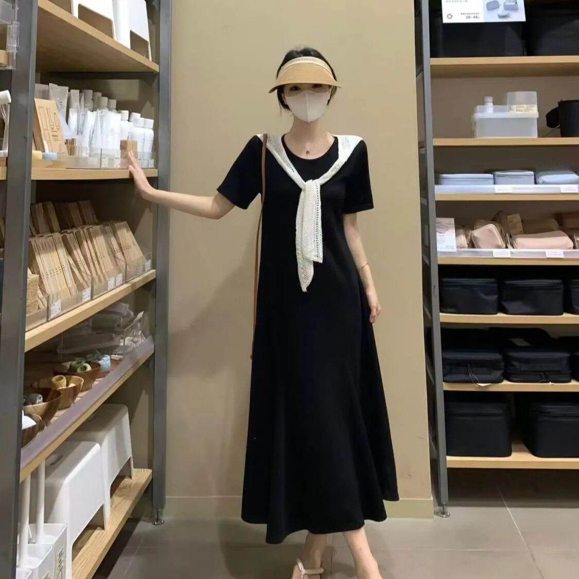 大码胖蝴蝶结海军领蕾丝