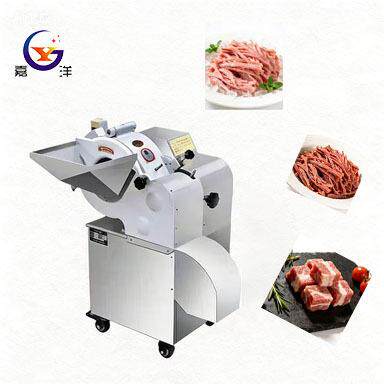 商用三维切丁机全自动土豆切丁设备速冻肉切粒机
