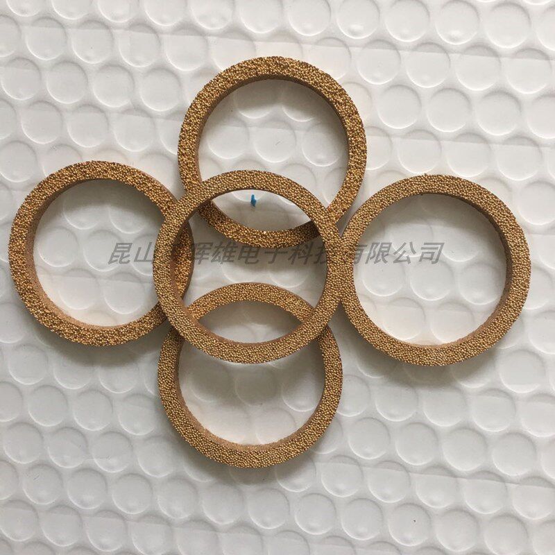 铜粉末烧结片工业过滤铜烧结多孔过滤芯 金属粉末烧结滤芯