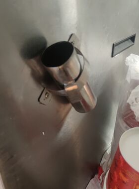肯德基五尺陈列柜陈保柜用挂夹子桶半圆形挂板