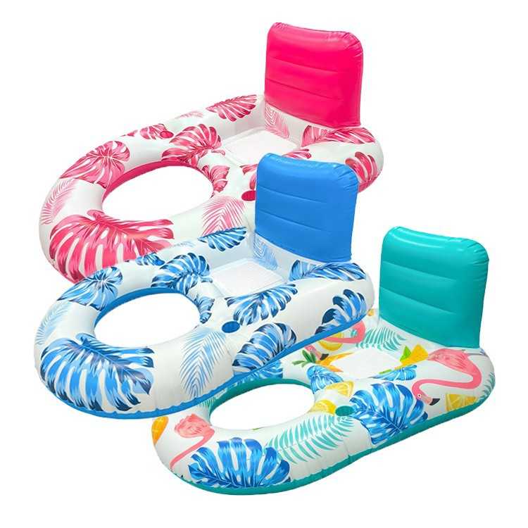 水上漂浮神器漂浮垫躺椅PVC水上玩水充气玩具游泳浮排浮板漂浮床