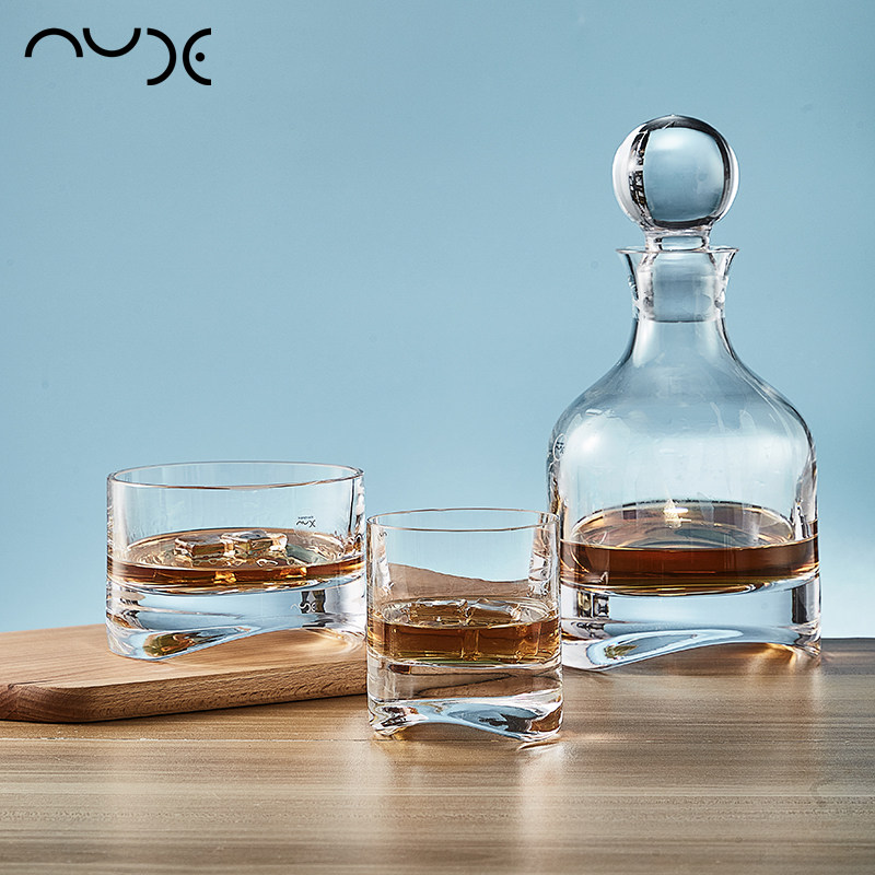 Nude土耳其进口努德水晶威士忌酒樽分酒存酒器酒瓶 创意洋酒杯子