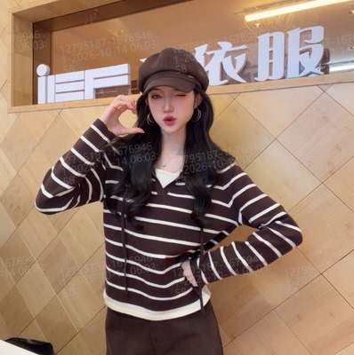 IEF/爱依服2026新款秋季毛织卫衣7814-DN62925-