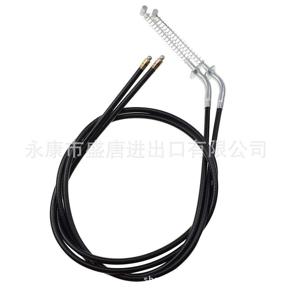 GOOFIT 50.4"" GY6 150cc ATV 摩托车卡丁车前刹车线组更换件