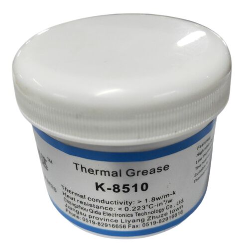 卡奇达K-8510导热硅脂绝缘耐高温散热膏 硅胶不固化1.8系数150g