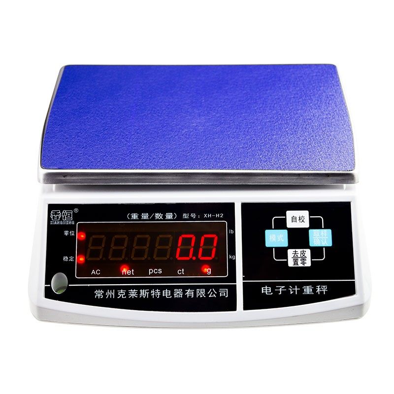 电子计重秤3/6/15/30kg精准称重高精度克称电子称工业桌秤0.1g