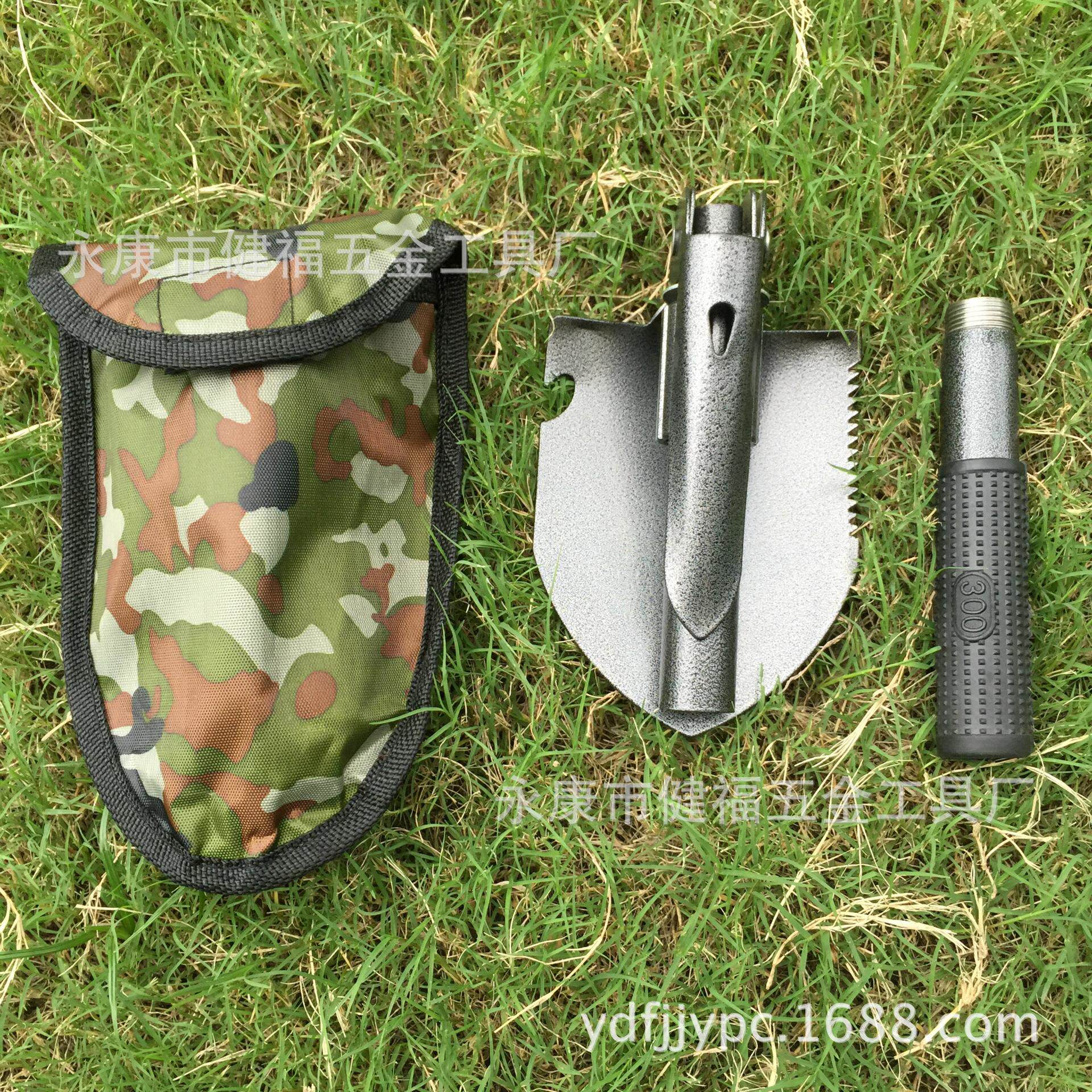 工兵铲 多功能 小号 锰钢材质 金属螺母 折叠户外多用