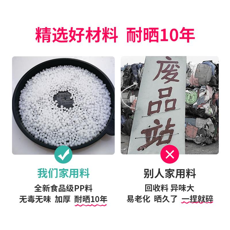 美莳多肉花盆控根盆控根花盆套餐组合透气塑料树脂花盆托盘可排水