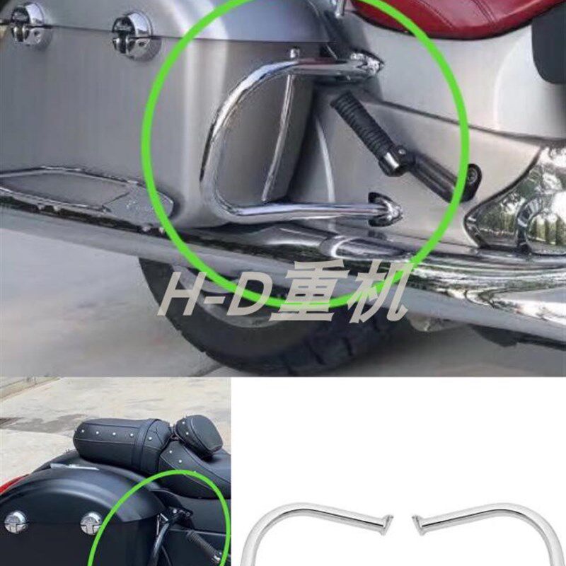 印第安黑马酋长首领公路大师后保险杠 边箱护杠 1:1原厂高端定制