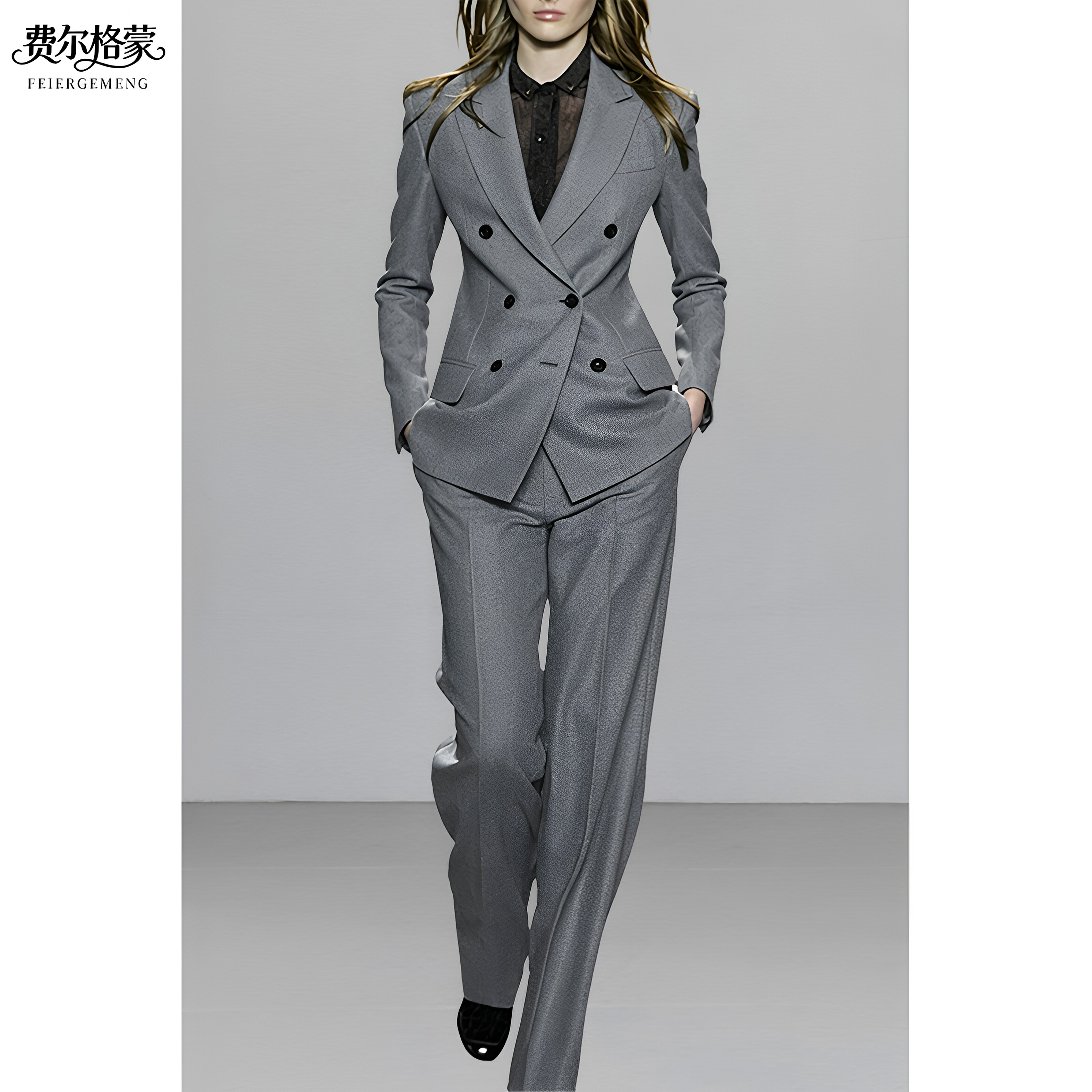 职业套装女春秋新款气质图片